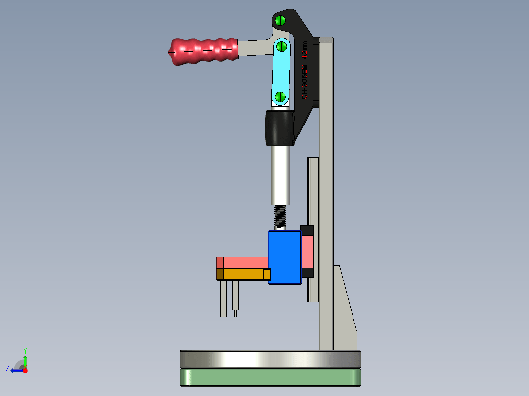 焊锡夹具-CGW-焊PCB入底壳夹具