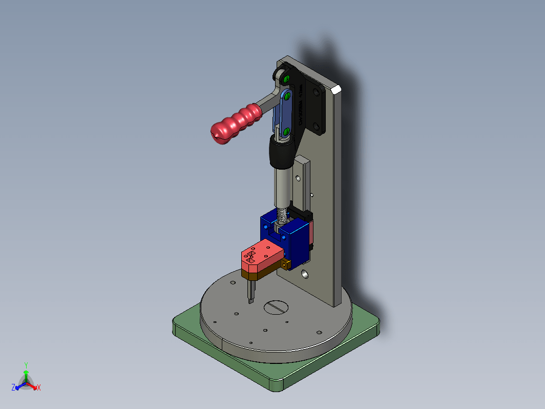 焊锡夹具-CGW-焊PCB入底壳夹具