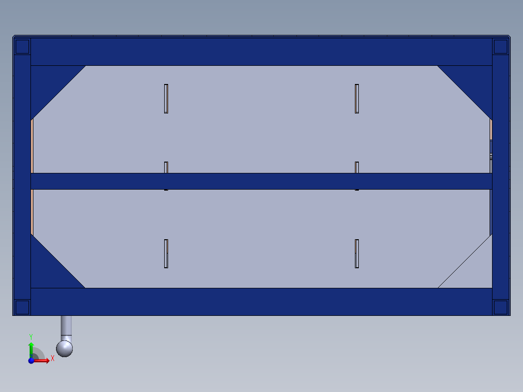 壁炉90CM（带柴火架） CAD图纸+三维  STP SW x_t