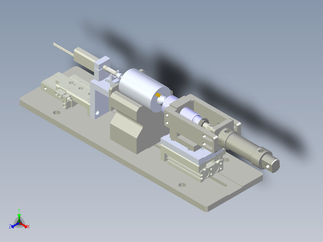 电机行程测量工具