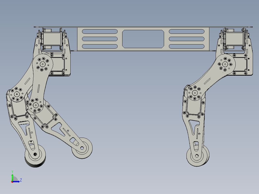 Robot dog钣金结构机器狗