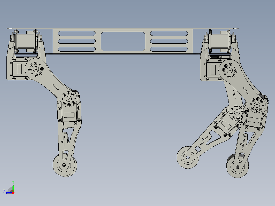 Robot dog钣金结构机器狗