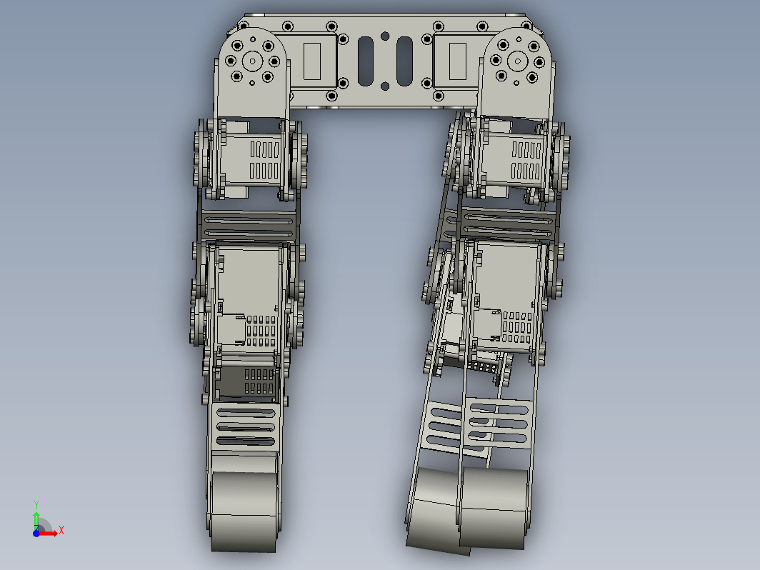 Robot dog钣金结构机器狗