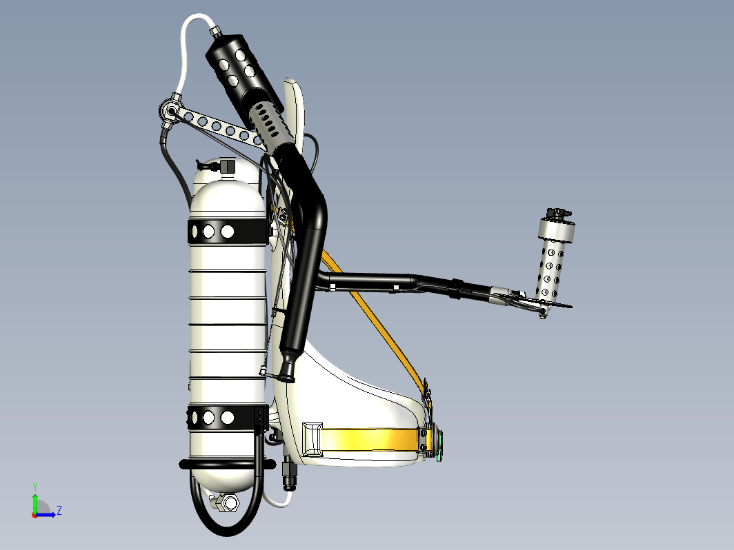 火箭背包飞行器 bell textron