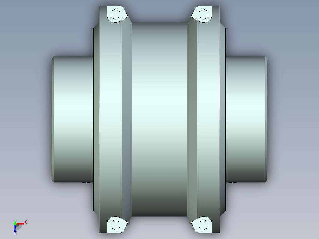 JB8869_JS8_85x98蛇形弹簧联轴器