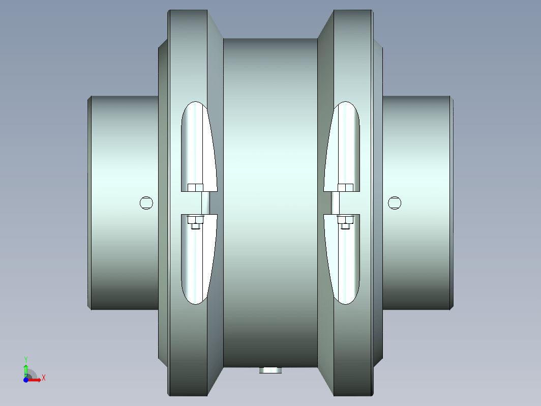 JB8869_JS8_85x98蛇形弹簧联轴器