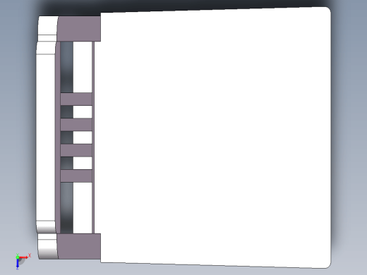 木椅3D模型缩略图