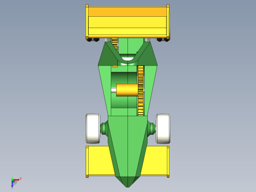 3d打印上端FSAE式玩具车缩略图