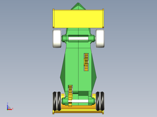 3d打印上端FSAE式玩具车缩略图