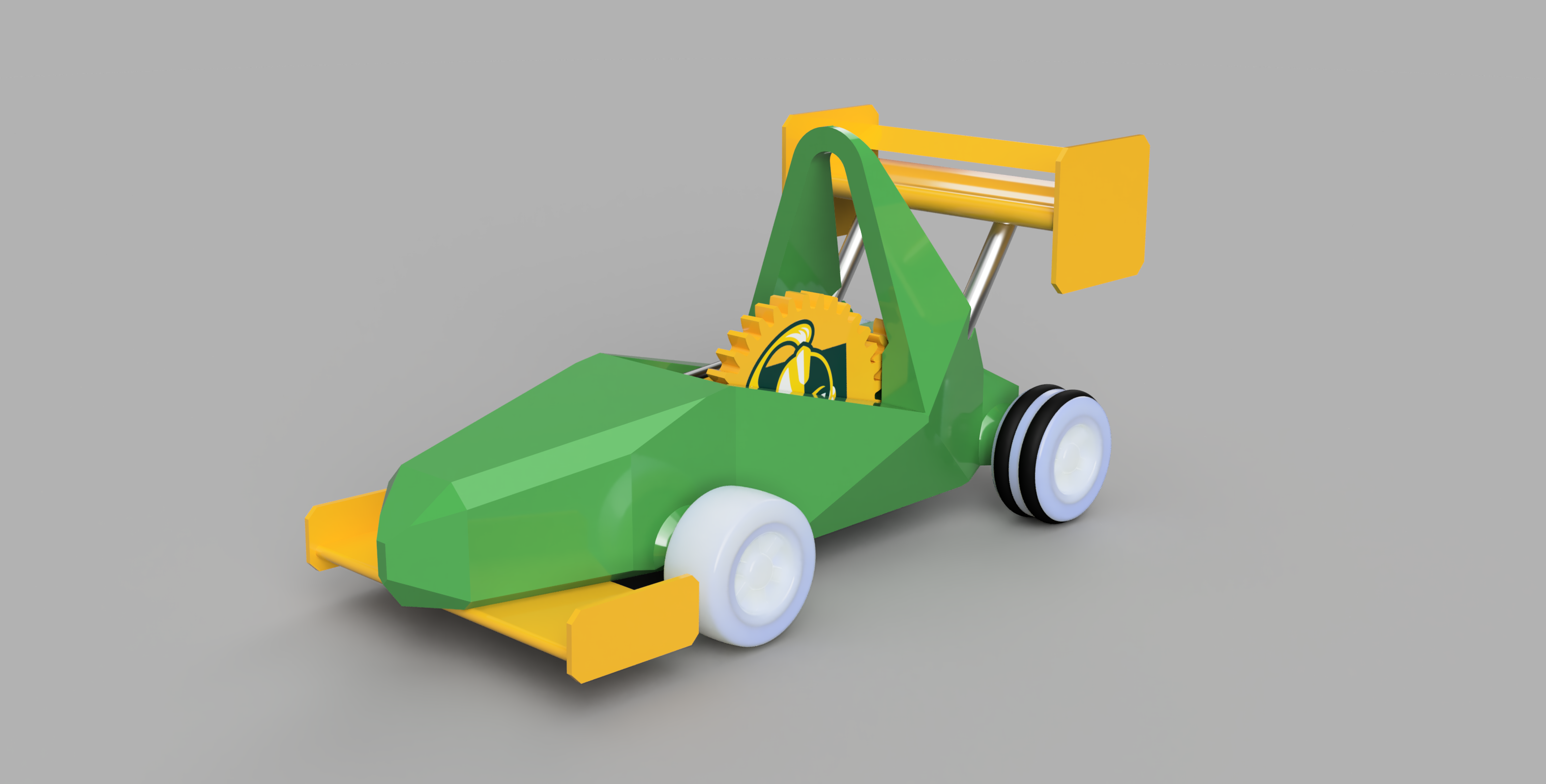 3d打印上端FSAE式玩具车