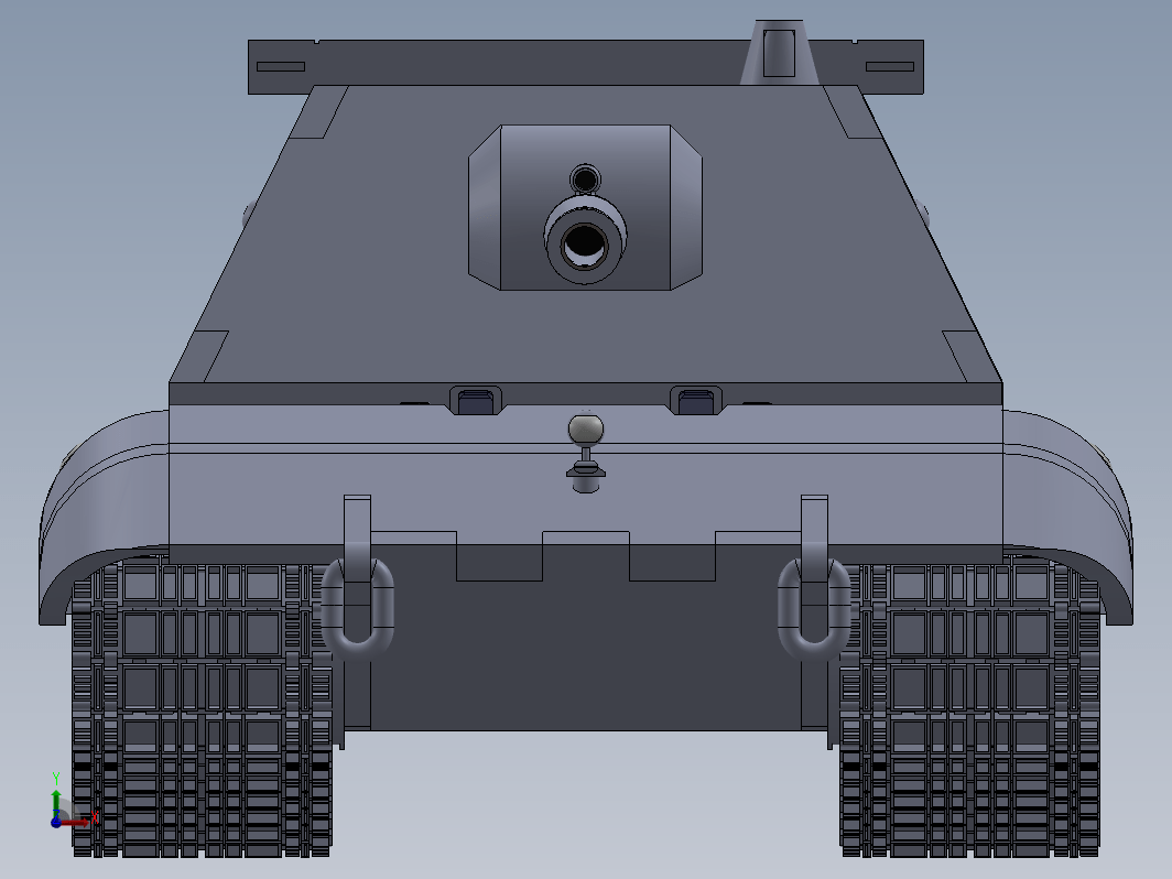 简易Panzer VIII E100坦克