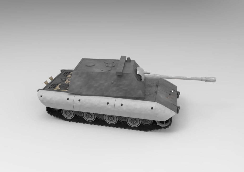 简易Panzer VIII E100坦克