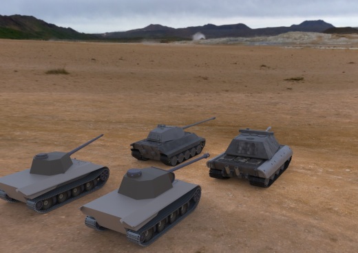 简易Panzer VIII E100坦克缩略图