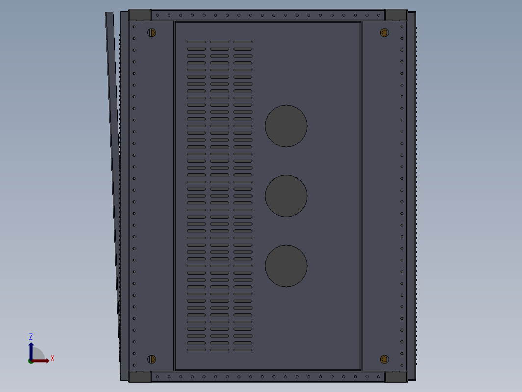 C型材 GGD模型