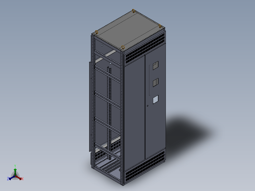 C型材 GGD模型