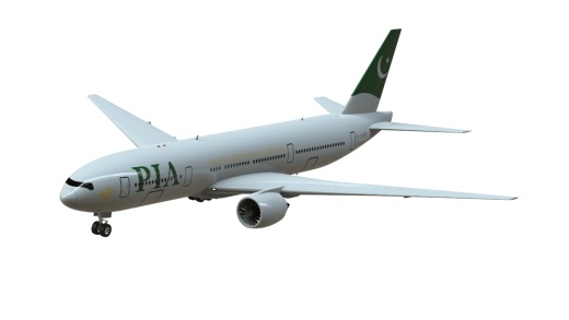 PIA Boeing 777波音777飞机缩略图