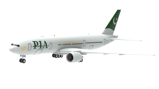 PIA Boeing 777波音777飞机缩略图