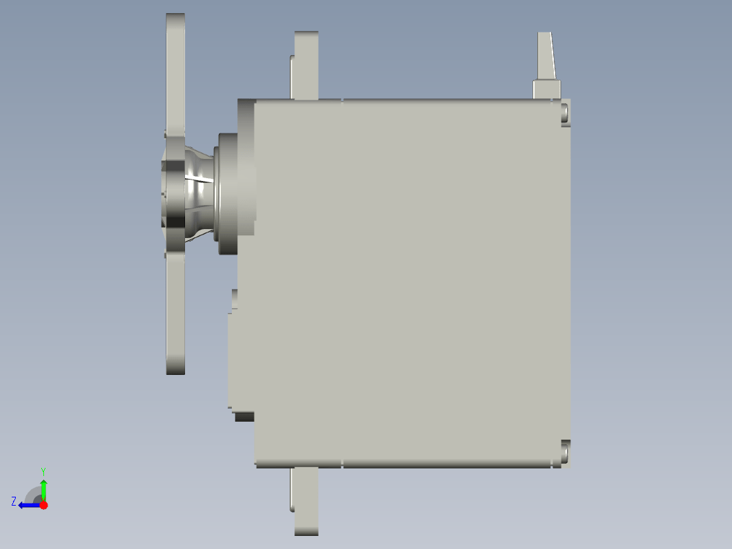 舵机  hitec-hs-475hb-servo  CREO STP STL