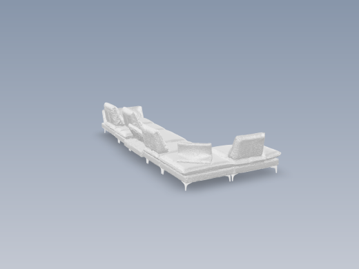 组合沙发3D模型展示缩略图