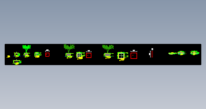 移动不锈钢种植箱详图