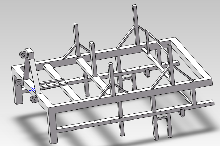 拔棉杆粉碎残膜回收联合作业机设计与仿真（3D+CAD+说明书）