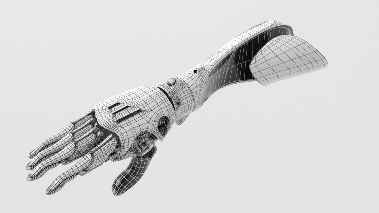 仿生假手HACKberry(假肢)设计图纸及Arduino源程序