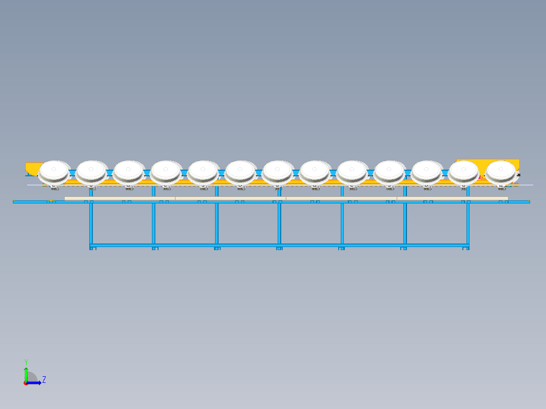 搪瓷锅涂装生产线