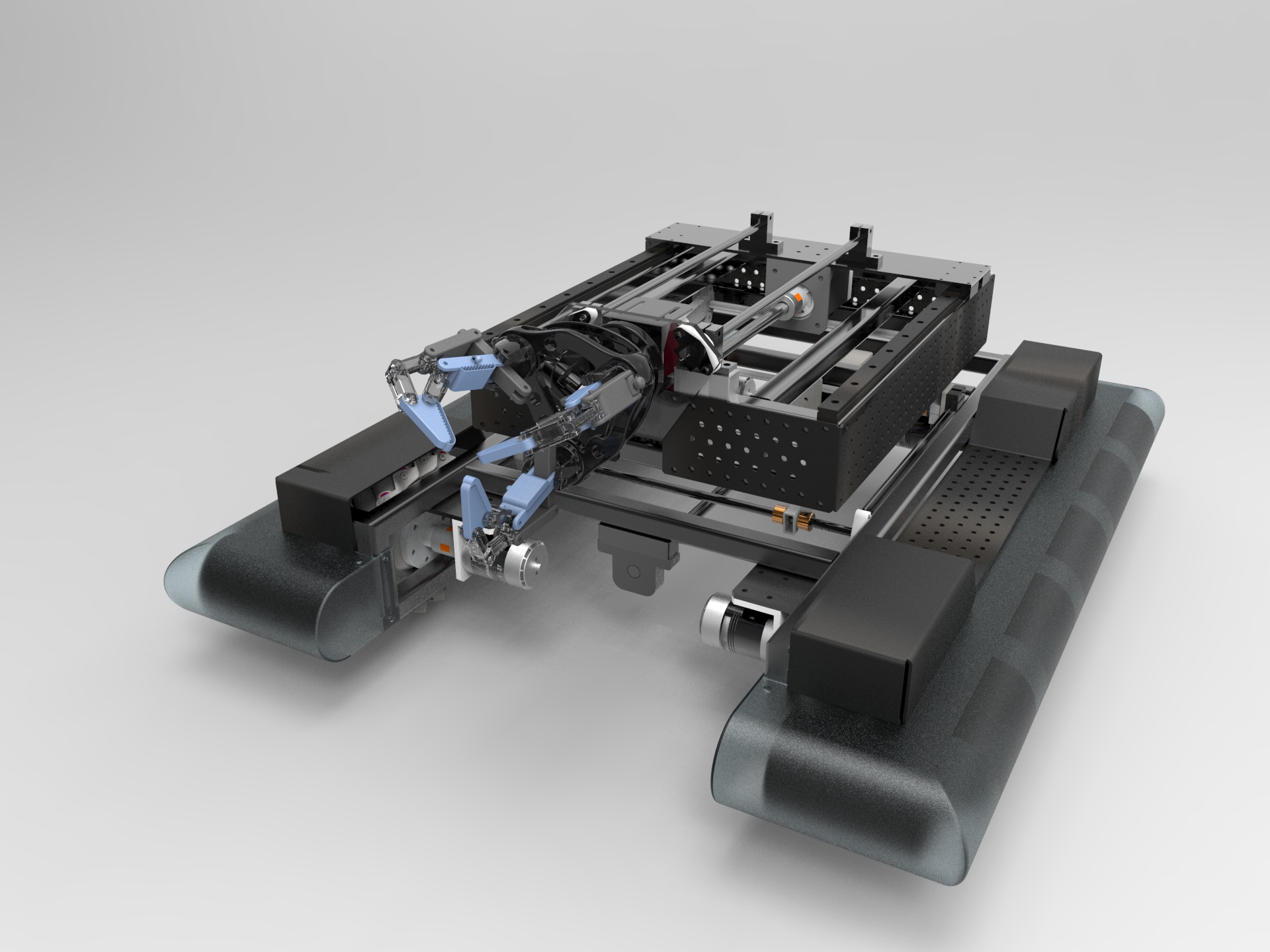 robot-agv(京东物流机器人比赛作品)机器人车