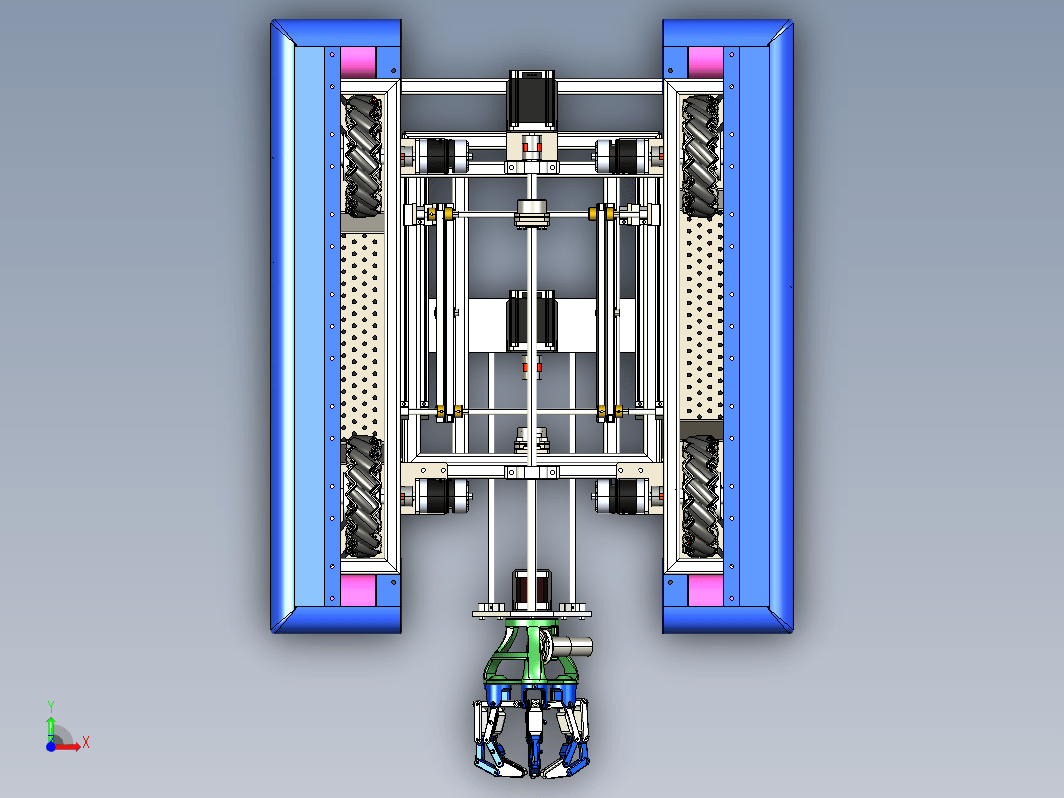 robot-agv(京东物流机器人比赛作品)机器人车