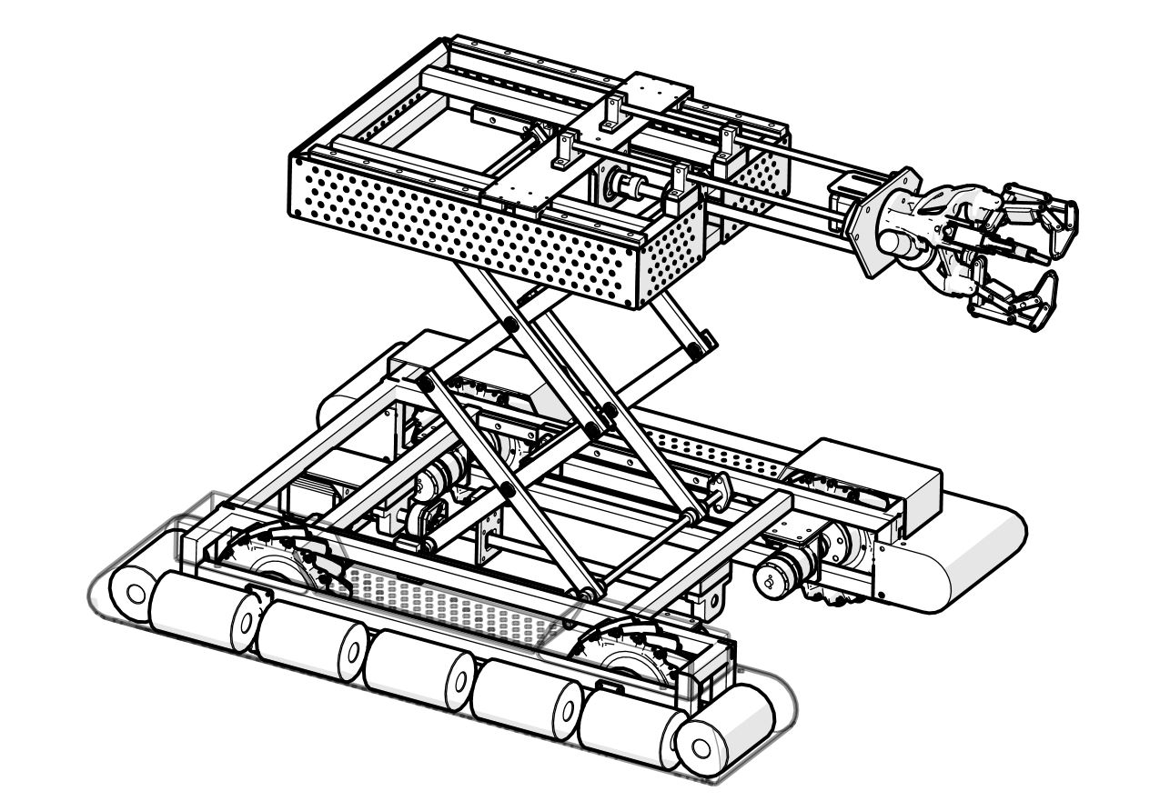 robot-agv(京东物流机器人比赛作品)机器人车