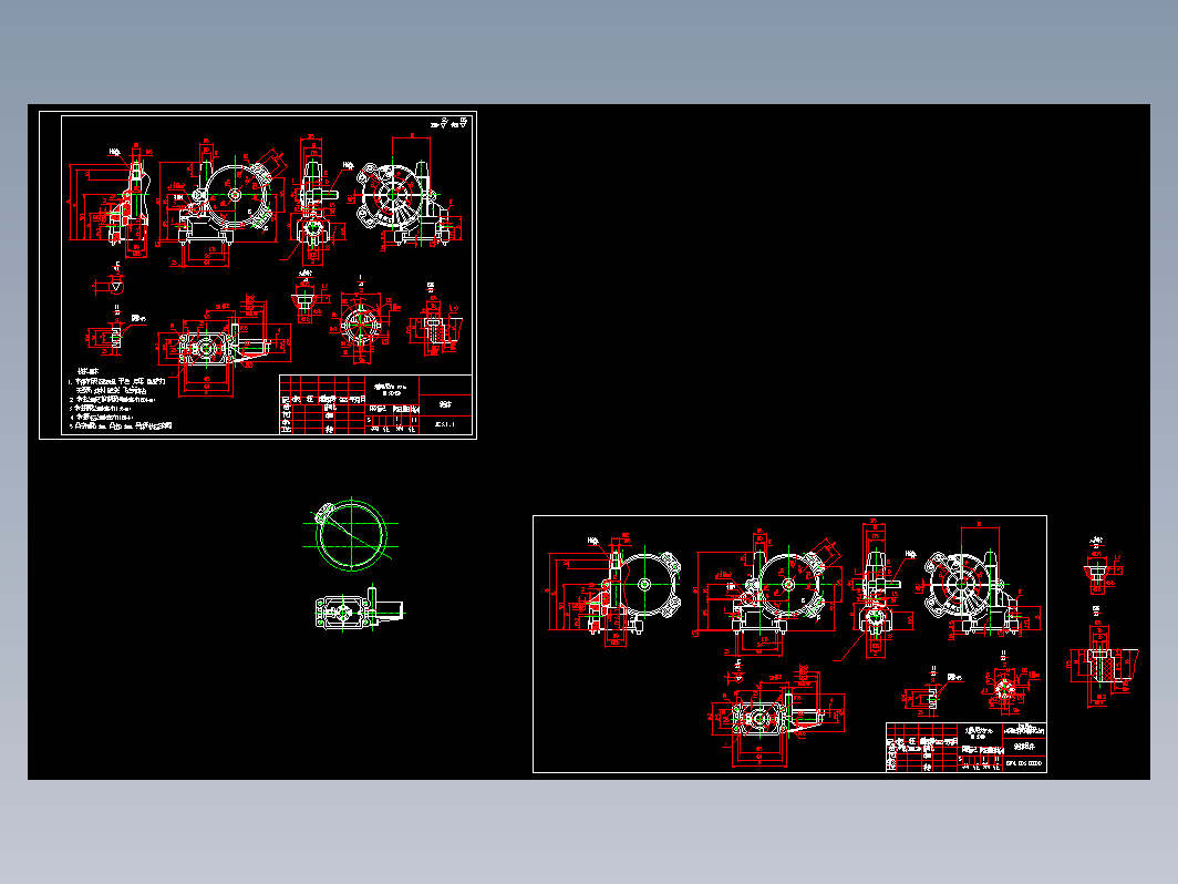 机械图-箱体