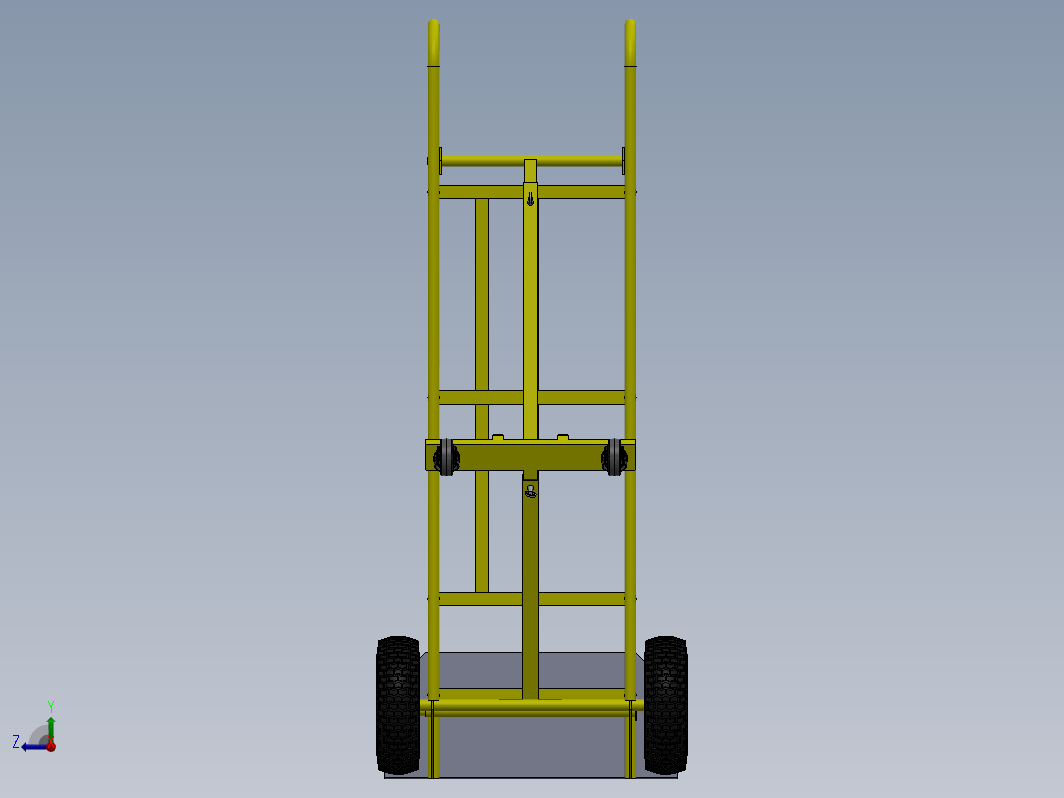 trolley带辅助轮的手推车