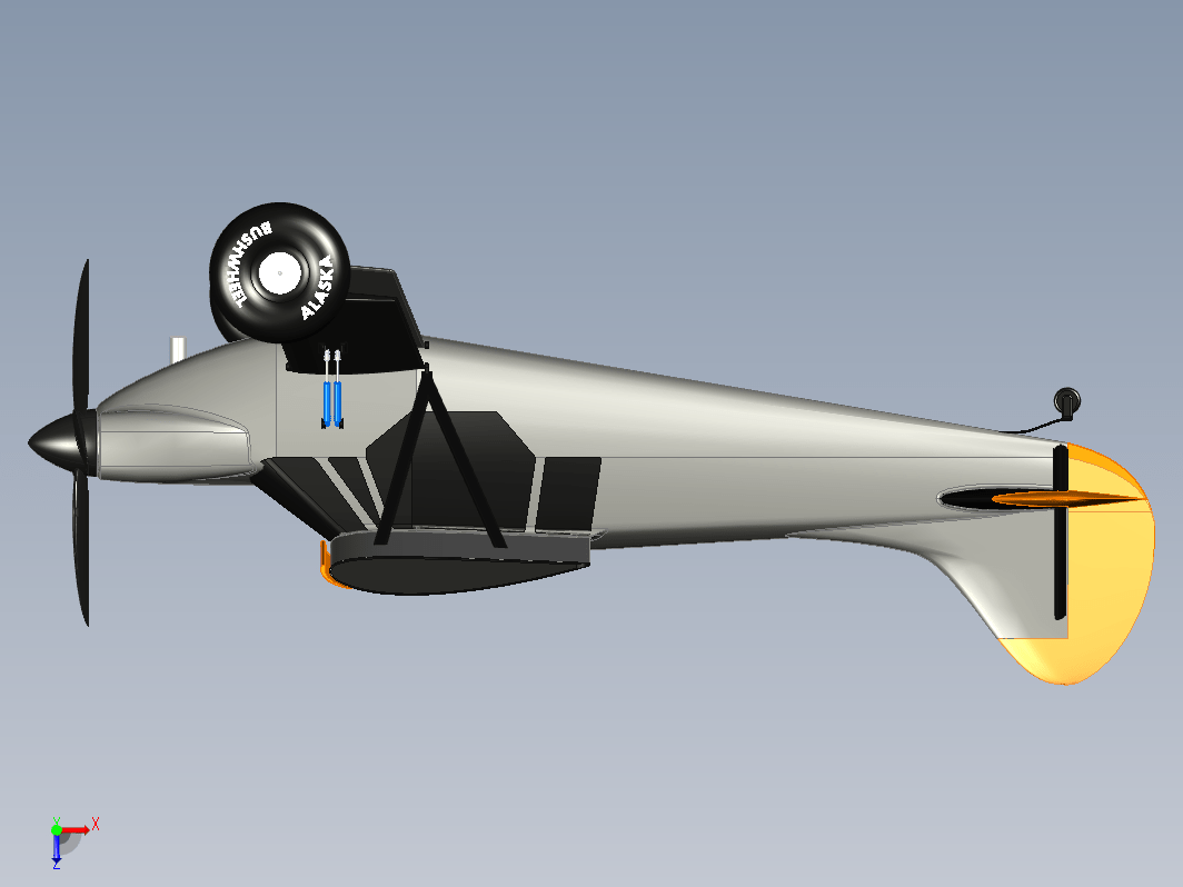 飞机航模 SCRAPPY RC AIRPLANE