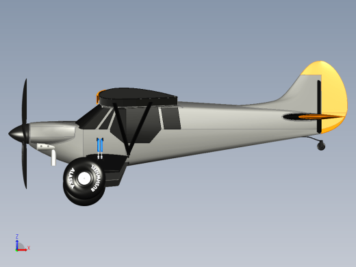 飞机航模 SCRAPPY RC AIRPLANE