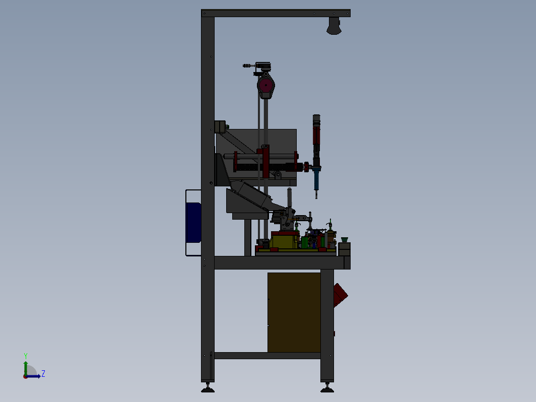 真空泵自动化隔膜通孔检测工作站