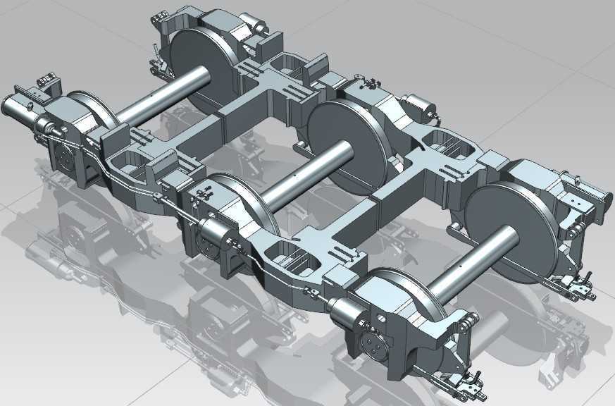 21机车牵引车UG设计
