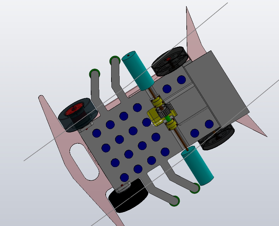 玻璃清洁机器人结构设计三维SW2010无参+CAD+说明书