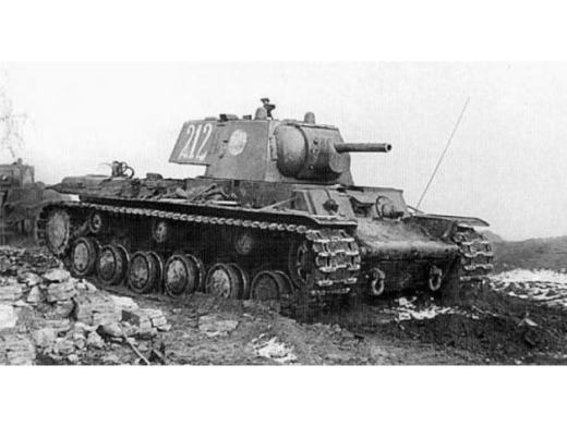 KV-1重型坦克拼接模型缩略图
