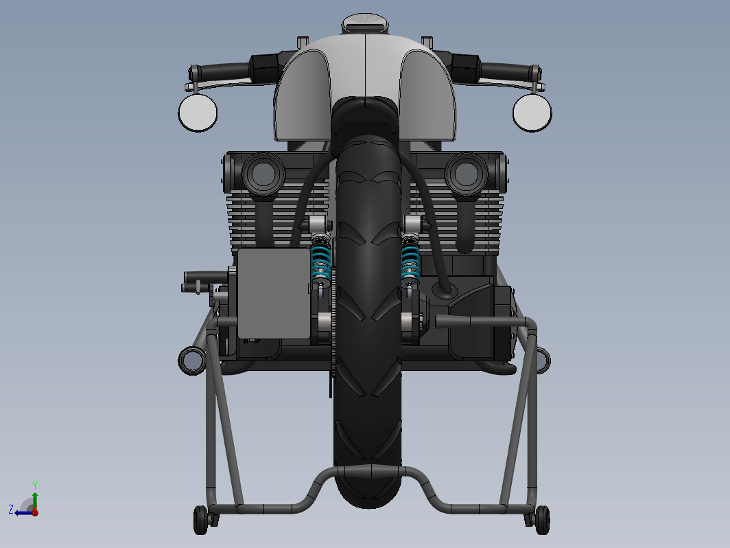 Cafe racer摩托车造型