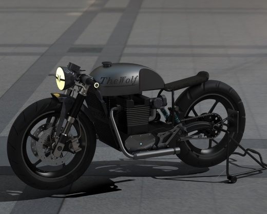 Cafe racer摩托车造型