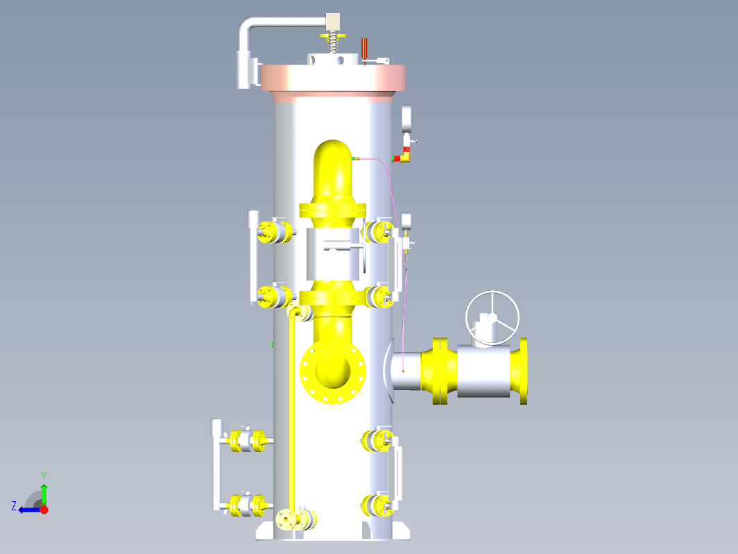 天然气过滤器脱水器（旋风）