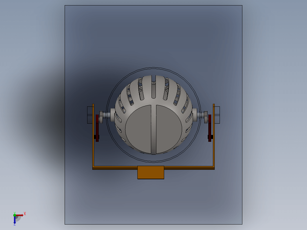 SolidWorks 中的脚踏式洗衣机