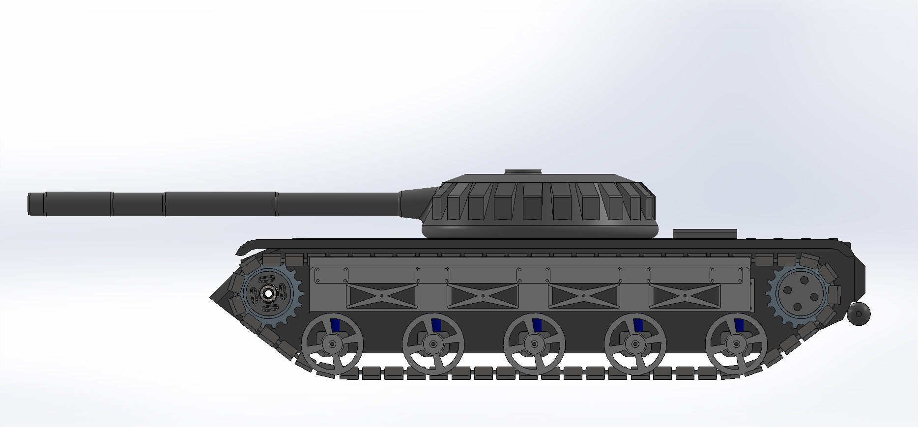 T-72主战坦克简易