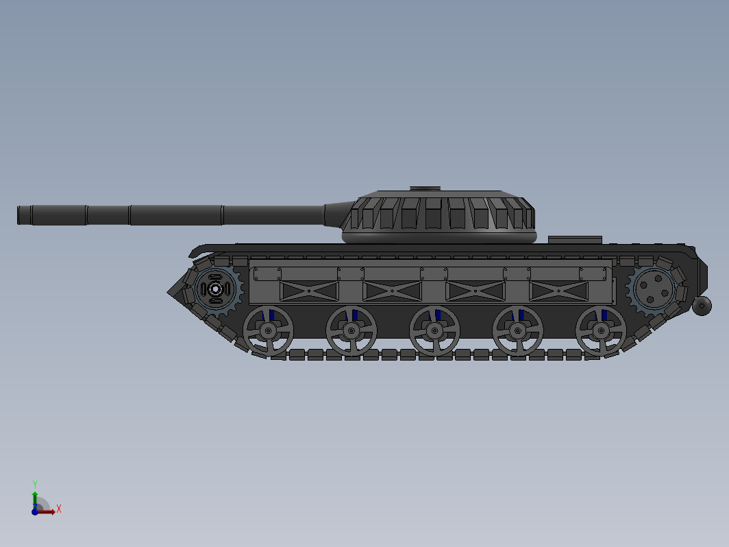 T-72主战坦克简易