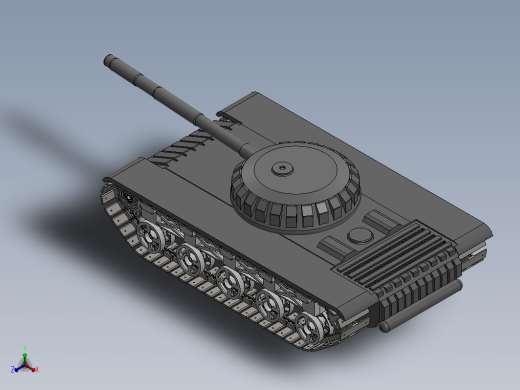 T-72主战坦克简易缩略图
