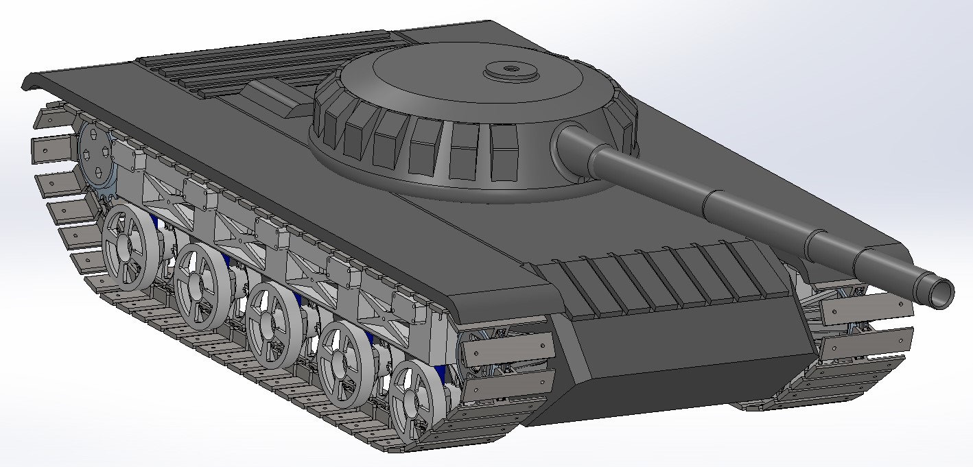 T-72主战坦克简易