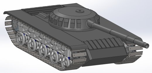 T-72主战坦克简易缩略图