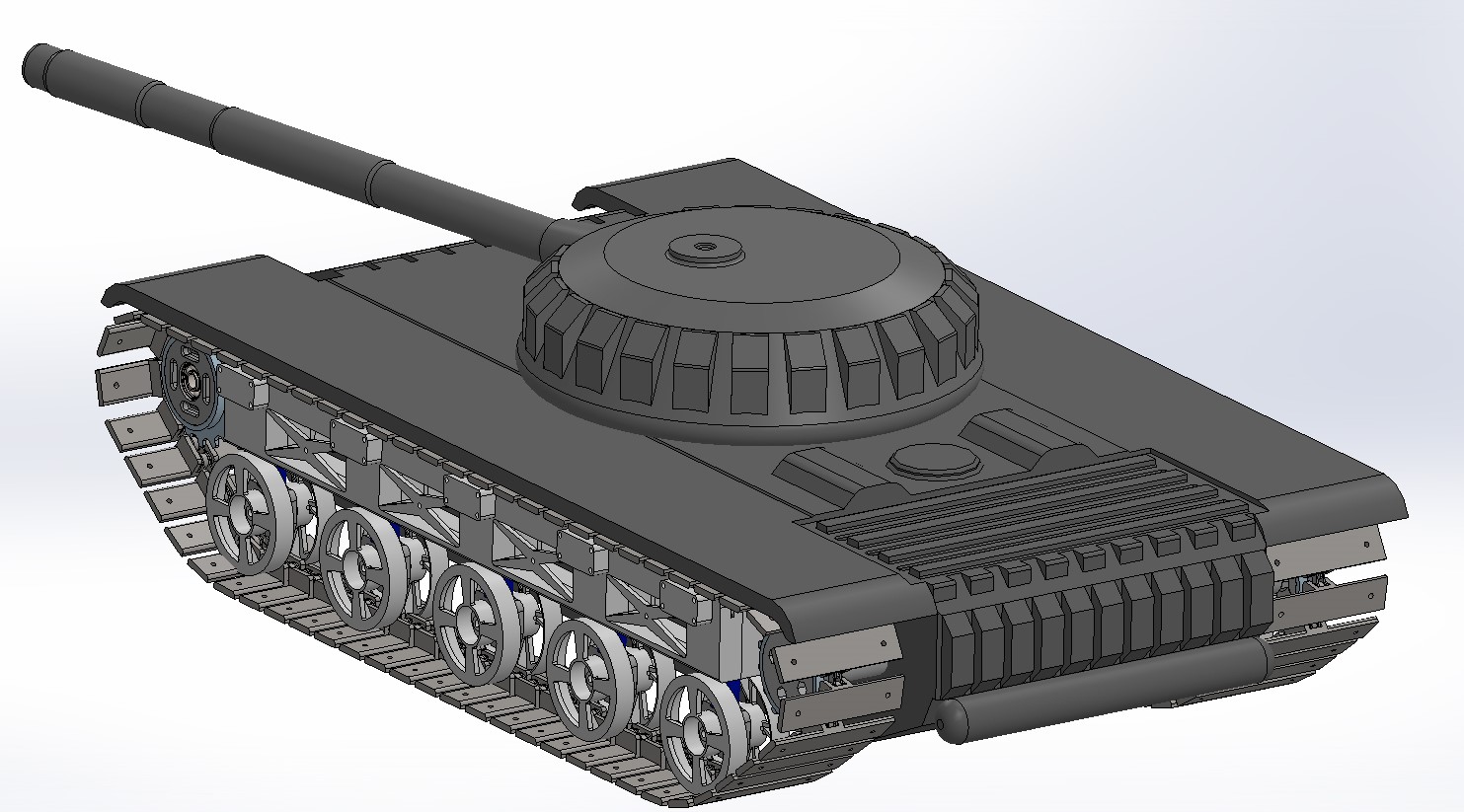 T-72主战坦克简易