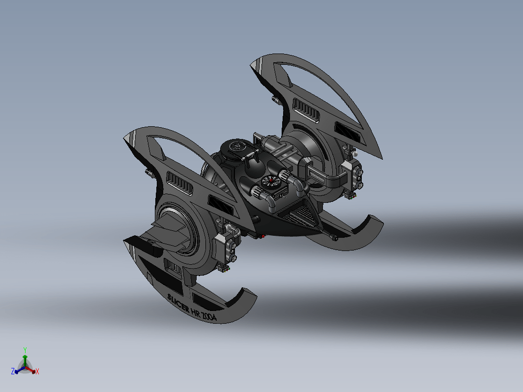 Slicer HR Z004科幻战斗机