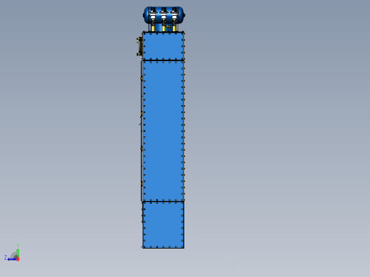 袋式除尘器 SBF-I-24-20-RV 用于进气坑缩略图